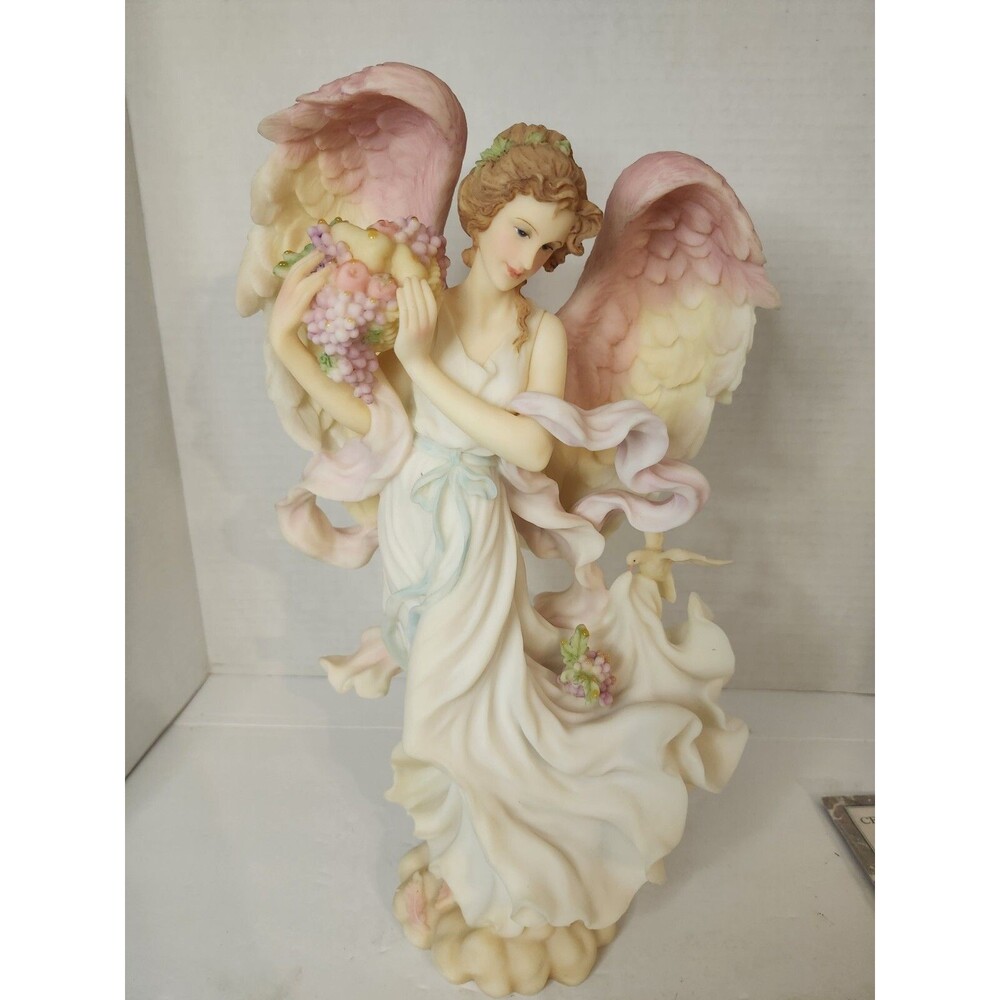 Seraphim Classics Nina “Heavenly Harvest” Porcelain Angel Limited Ed 1999